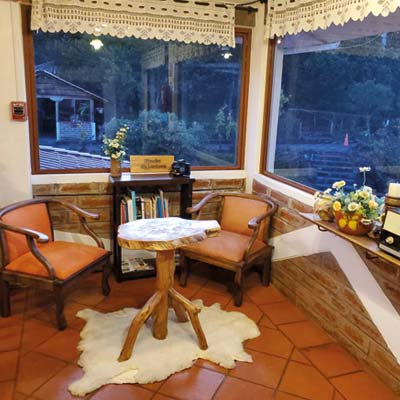 balcony to cotopaxi inn ecuador gallery2