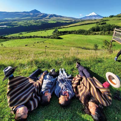balcony to cotopaxi inn ecuador gallery3