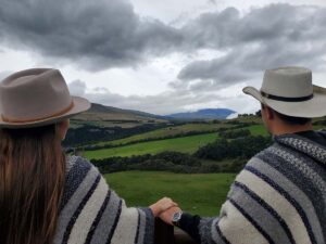 balcony to cotopaxi inn ecuador camping nights31