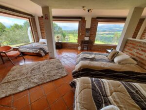 Room description balcony to cotopaxi inn ecuador sincholagua room10