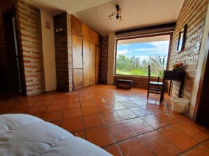 Room description balcony to cotopaxi inn ecuador sincholagua room17